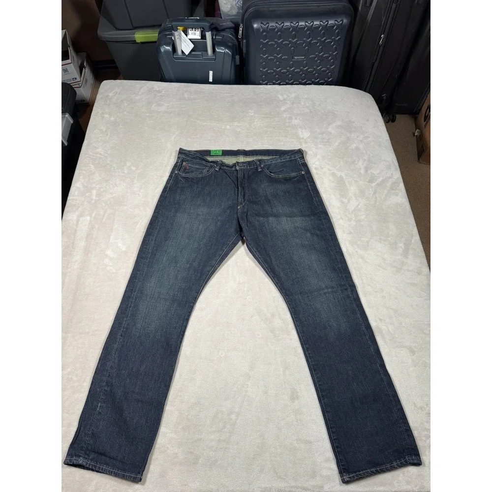Polo Ralph Lauren Slim Straight 018 Jeans Size 36x30 Blue NWT